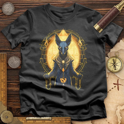 Mystical Anubis T-Shirt Charcoal / S