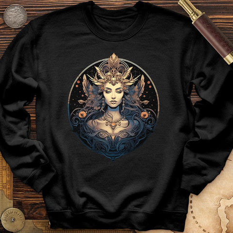 Mystical Artemis Crewneck Black / S