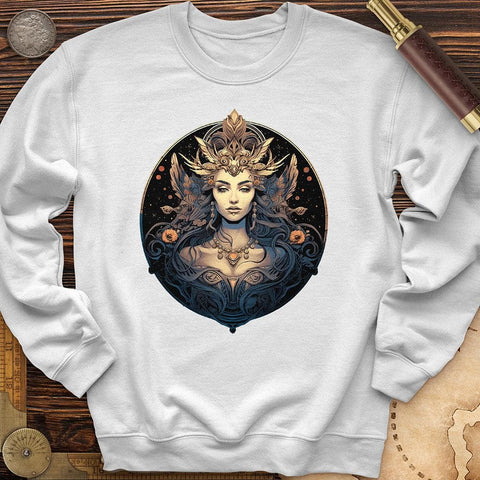 Mystical Artemis Crewneck White / S