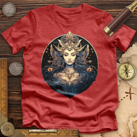 Mystical Artemis High Quality Tee Heather Red / S