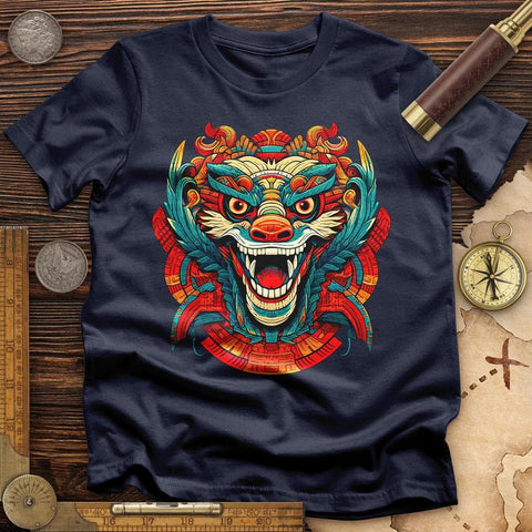 Mystical Quetzal T-Shirt Navy / S