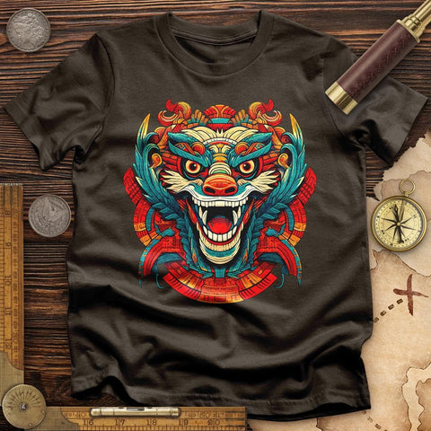 Mystical Quetzal T-Shirt Dark Chocolate / S