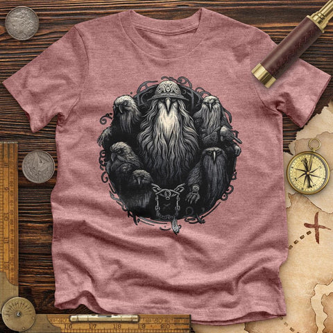 Mystical Ravens High Quality Tee Heather Mauve / S