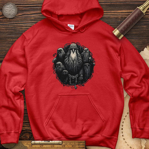 Mystical Ravens Hoodie Red / S