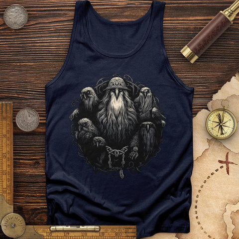 Mystical Ravens Tank Navy / XS