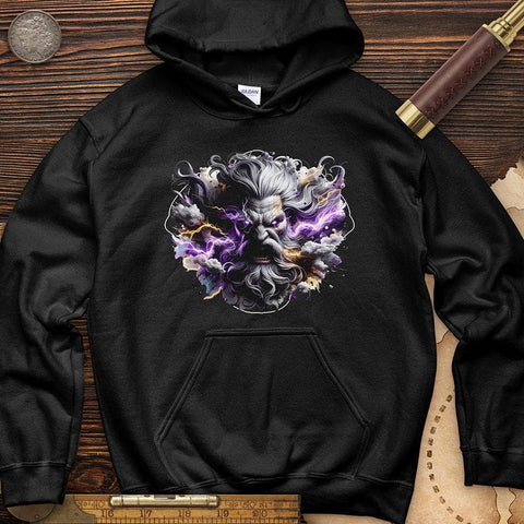 Mystical Zeus Hoodie Black / S