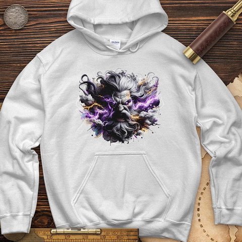 Mystical Zeus Hoodie White / S