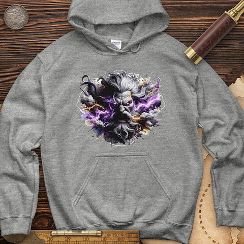 Mystical Zeus Hoodie Sport Grey / S