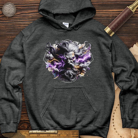 Mystical Zeus Hoodie Dark Heather / S