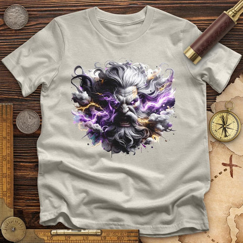 Mystical Zeus T-Shirt Ice Grey / S