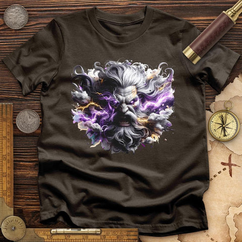 Mystical Zeus T-Shirt Dark Chocolate / S