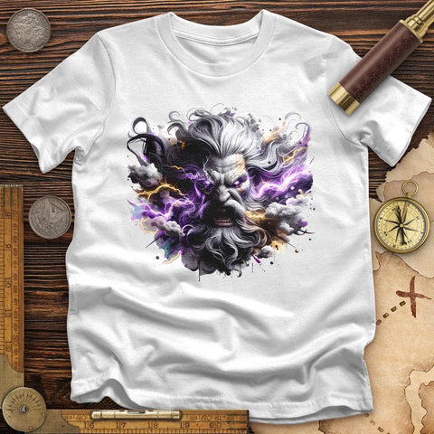 Mystical Zeus T-Shirt White / S