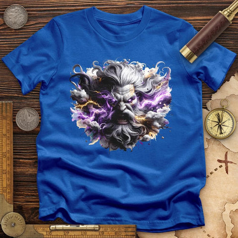 Mystical Zeus T-Shirt Royal / S