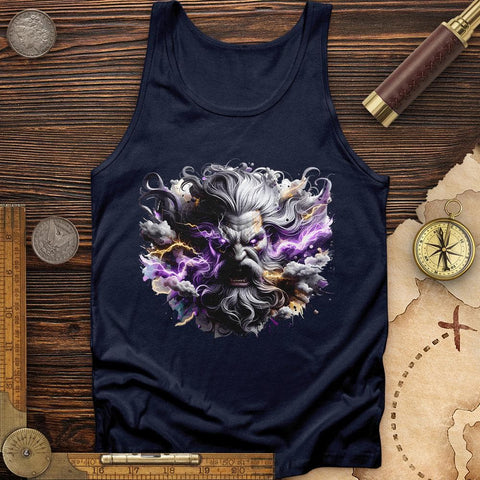 Mystical Zeus Tank Navy / XS