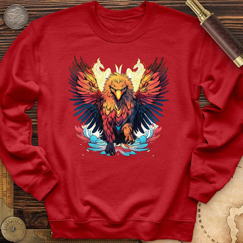 Mythical Adventure Crewneck Red / S