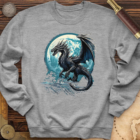 Mythical Dragon Crewneck Sport Grey / S