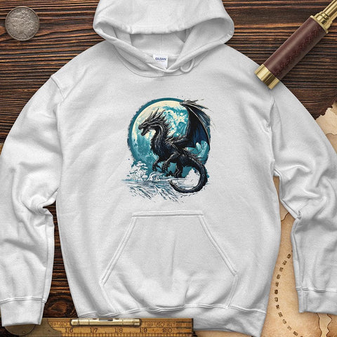 Mythical Dragon Hoodie White / S