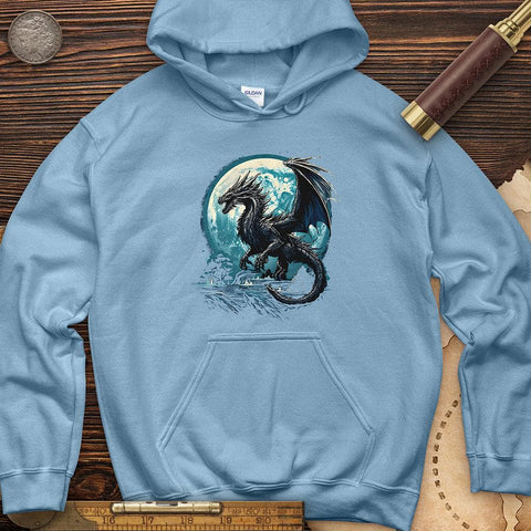 Mythical Dragon Hoodie Light Blue / S