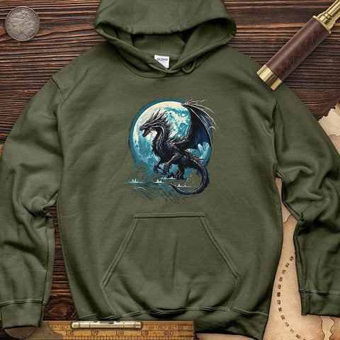 Mythical Dragon Hoodie Military Green / S