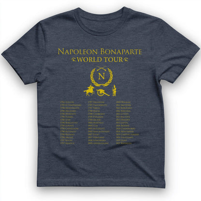 Napoleon World Tour T-Shirt Heather Navy / S