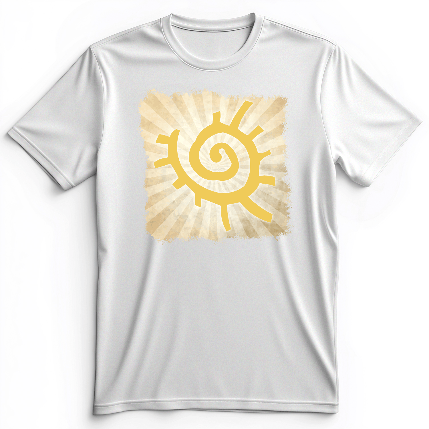 Native American Sun Symbol Premium Tee White / S
