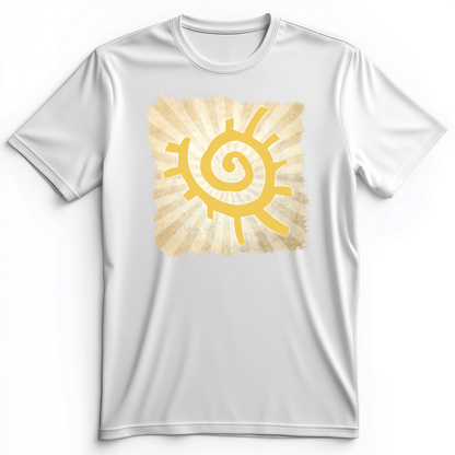 Native American Sun Symbol Premium Tee White / S