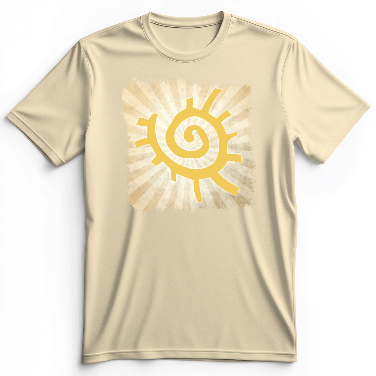 Native American Sun Symbol Premium Tee Natural / S
