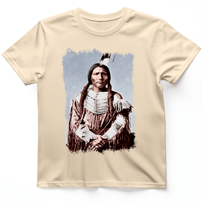 Native American Warrior T-Shirt Natural / S