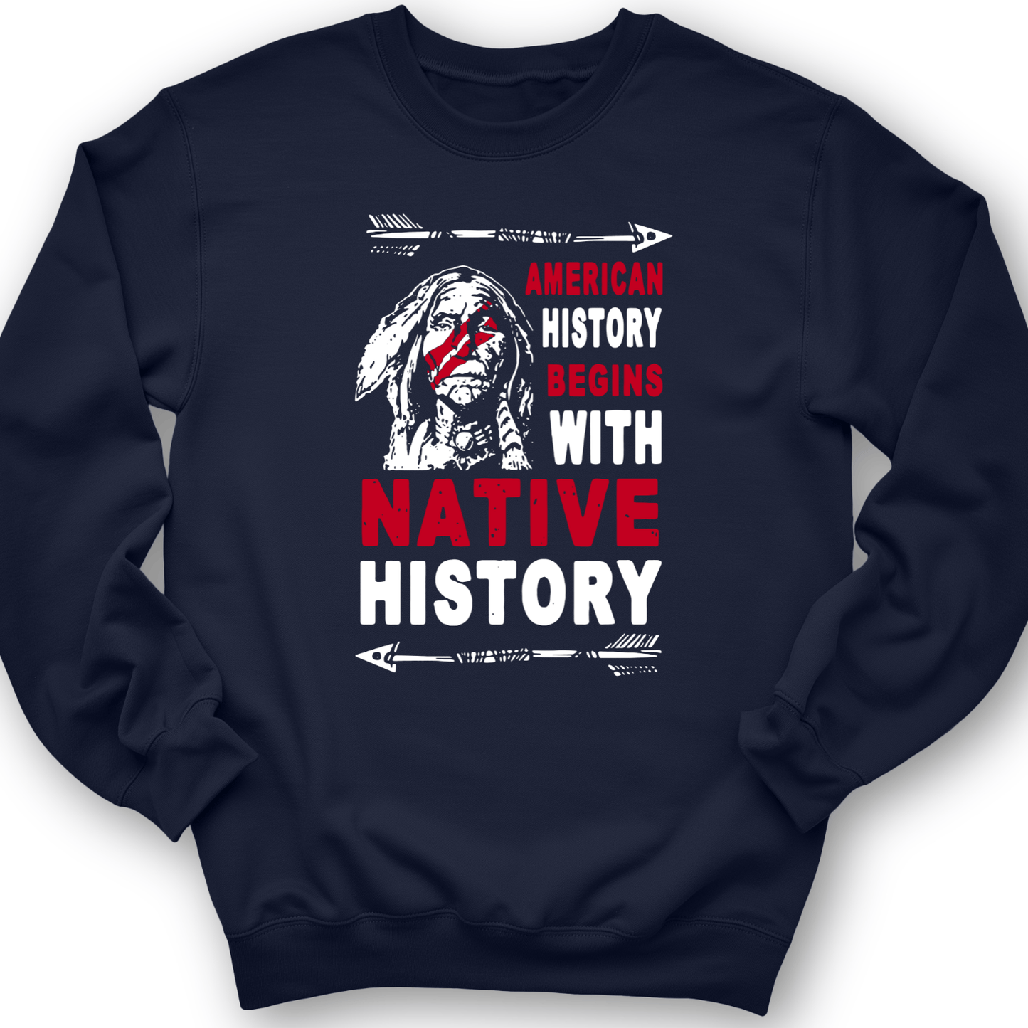 Native History Crewneck Navy / S