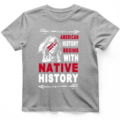 Native History T-Shirt Sport Grey / S