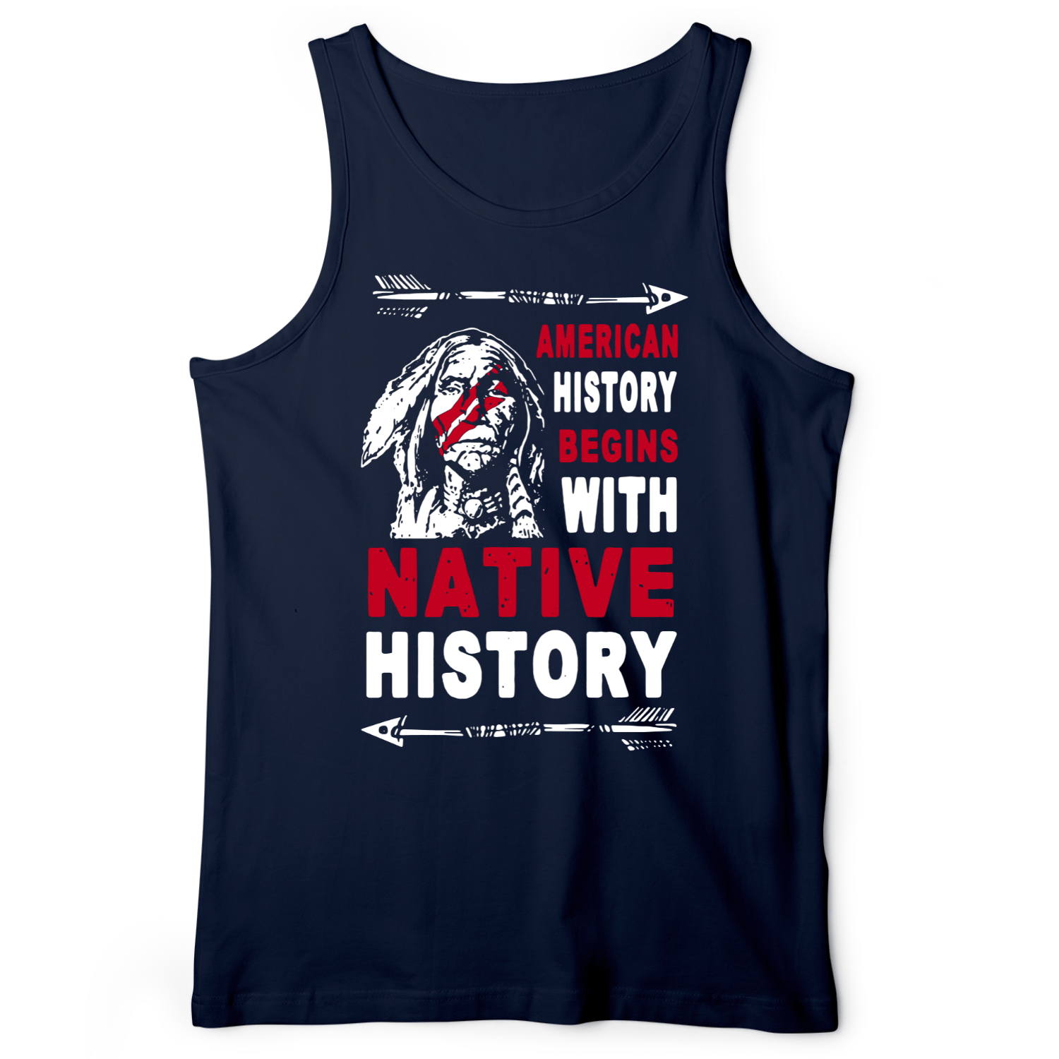 Native History Tank Navy / XS