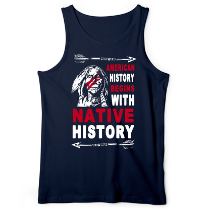 Native History Tank Navy / XS
