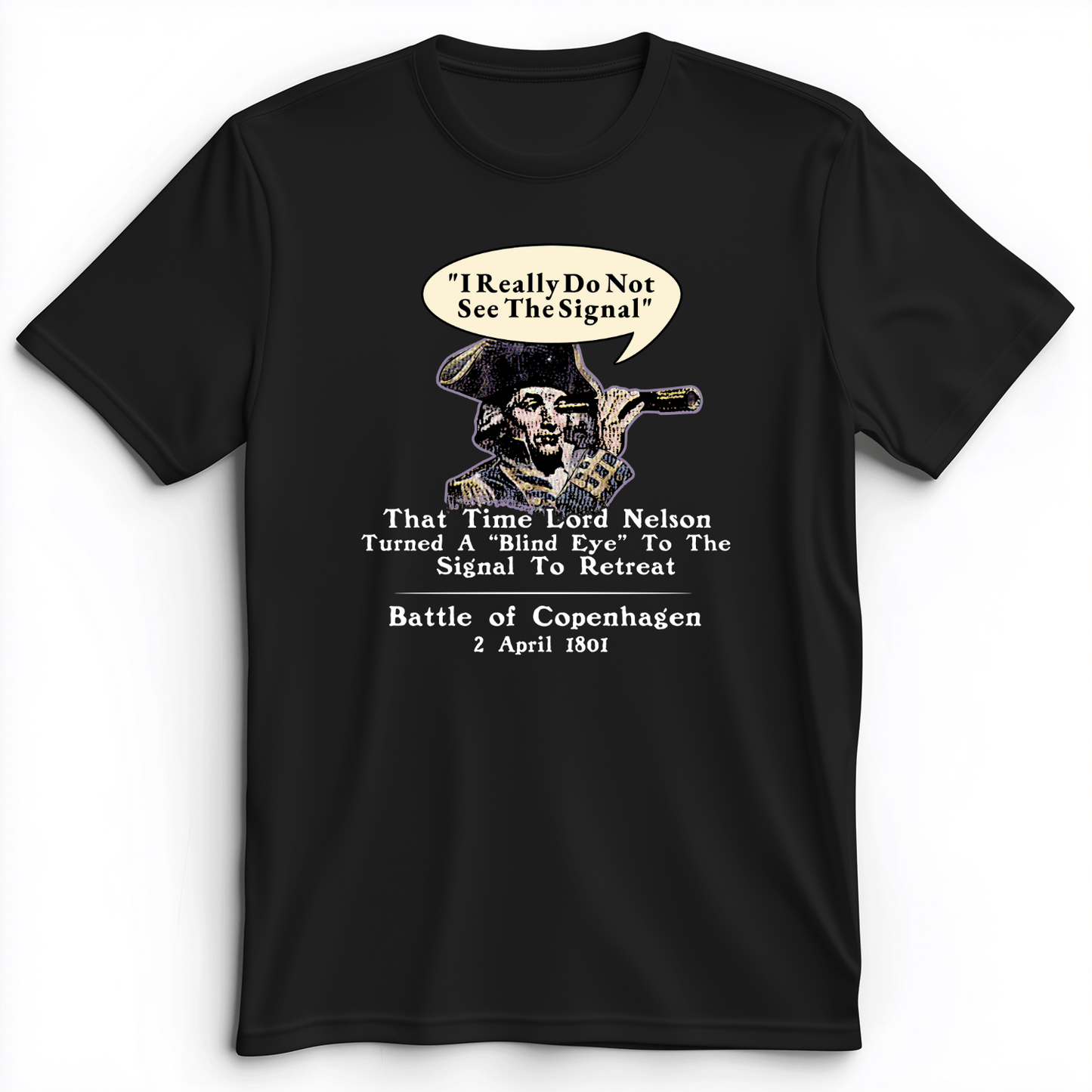 Nelson Blind Eye Premium Tee Black / S