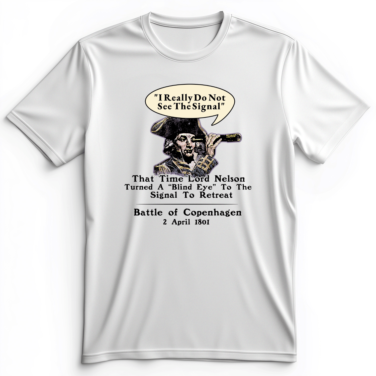 Nelson Blind Eye Premium Tee White / S