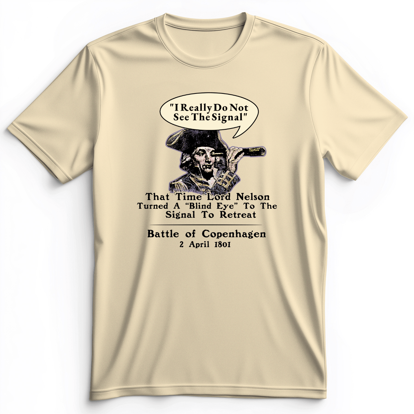 Nelson Blind Eye Premium Tee Natural / S