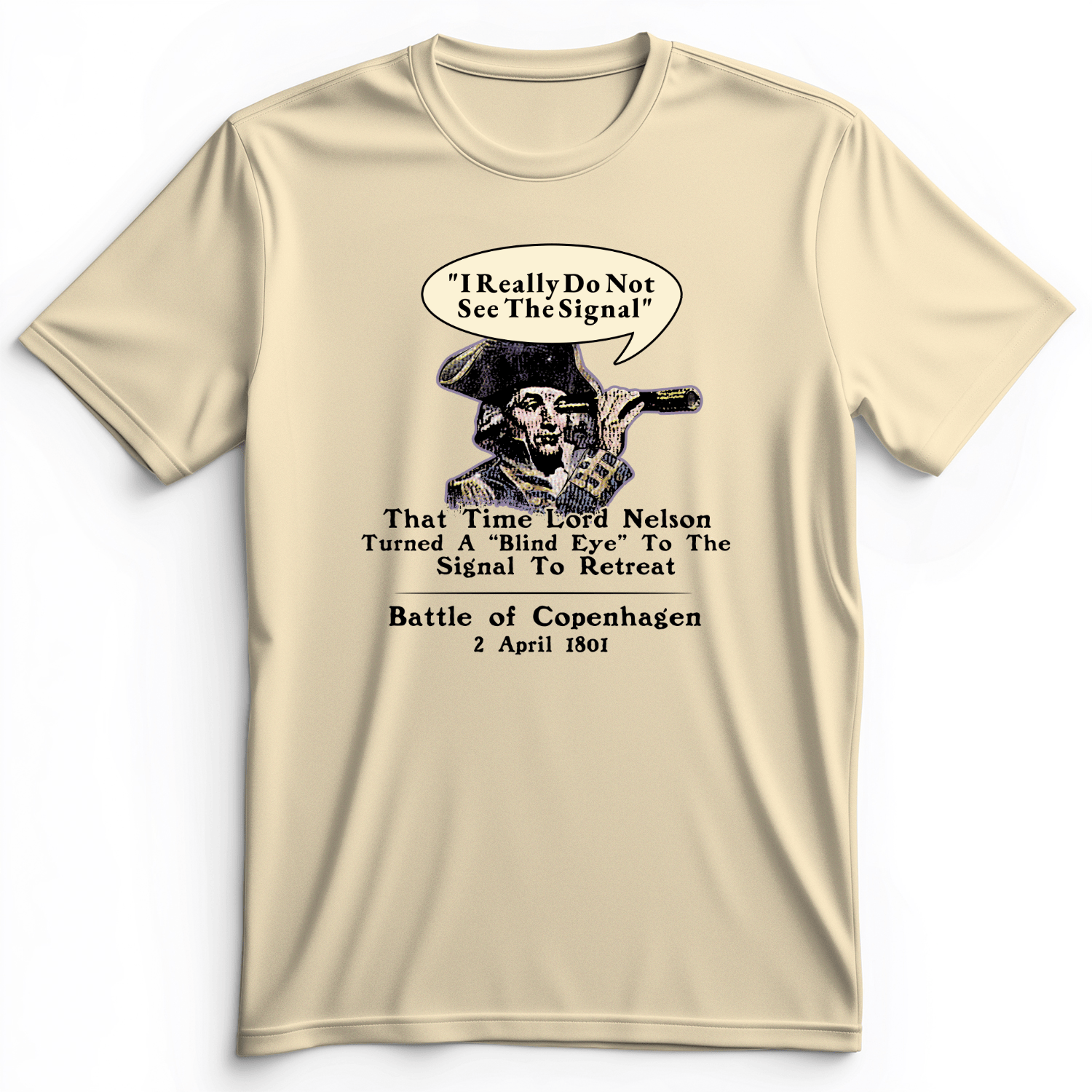 Nelson Blind Eye Premium Tee Natural / S