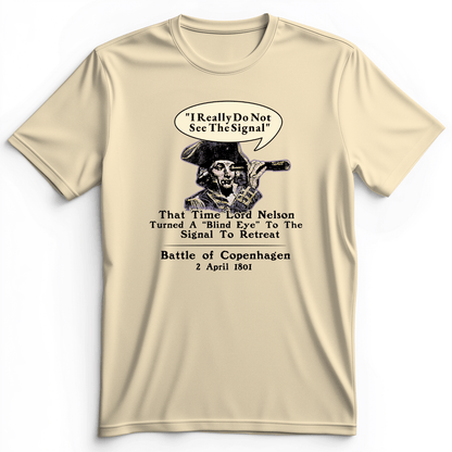 Nelson Blind Eye Premium Tee Natural / S