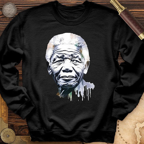 Nelson Mandela Crewneck Black / S