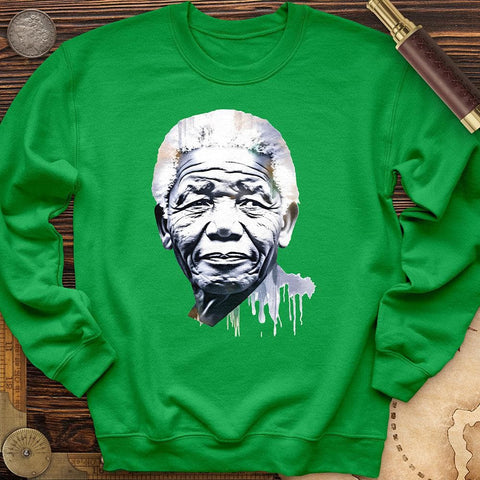 Nelson Mandela Crewneck Irish Green / S