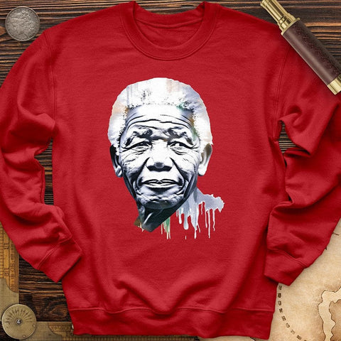 Nelson Mandela Crewneck Red / S