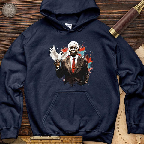 Nelson Mandela Dove Hoodie Navy / S