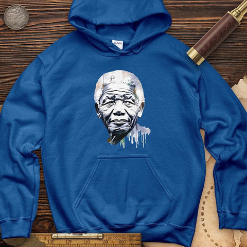 Nelson Mandela Hoodie Royal / S