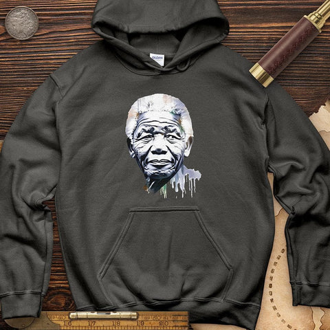 Nelson Mandela Hoodie Charcoal / S