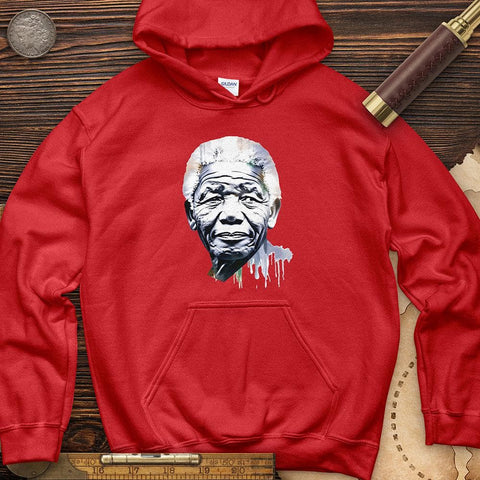 Nelson Mandela Hoodie Red / S