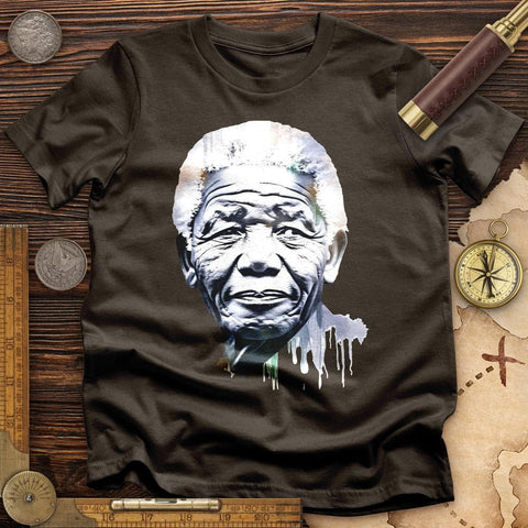 Nelson Mandela T-Shirt Dark Chocolate / S