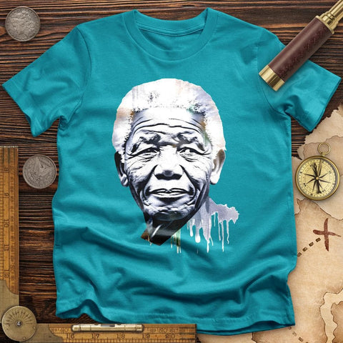 Nelson Mandela T-Shirt Tropical Blue / S