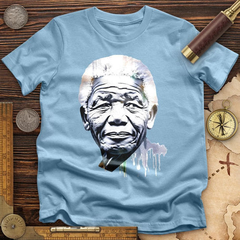 Nelson Mandela T-Shirt Light Blue / S