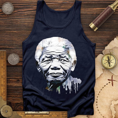 Nelson Mandela Tank Navy / XS