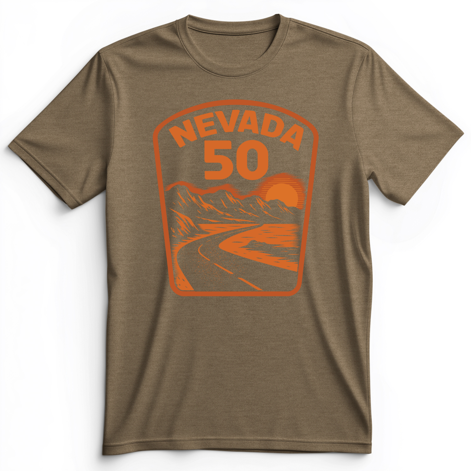 Nevada Premium Tee Heather Olive / S