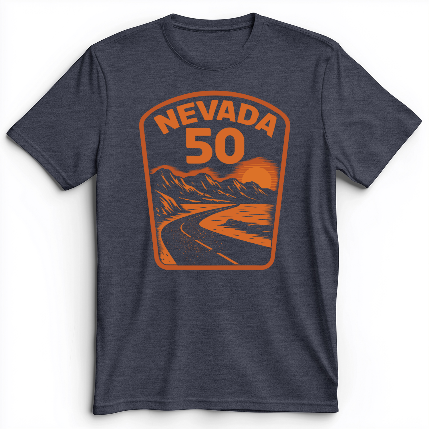 Nevada Premium Tee Heather Navy / S